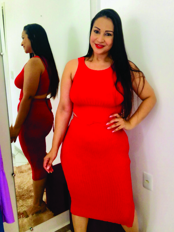 Conjunto Tricot Modal - Vermelho