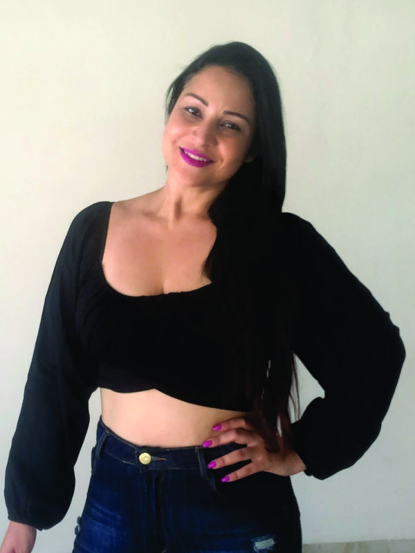 Cropped com Manga - Preto - Imagem 2