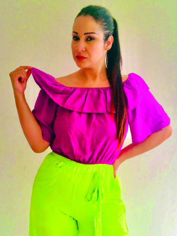 Cropped Ciganinha - Roxo