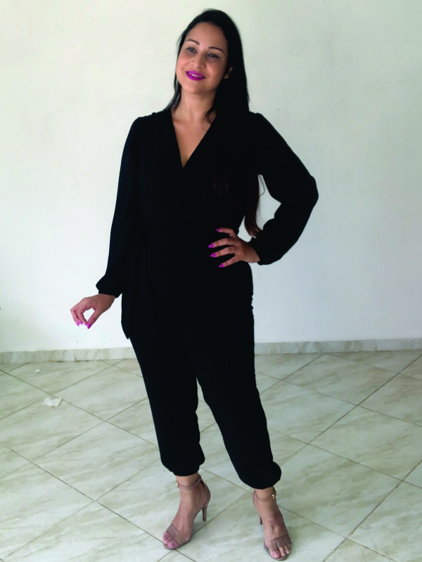 Macacão Manga Longa - Preto