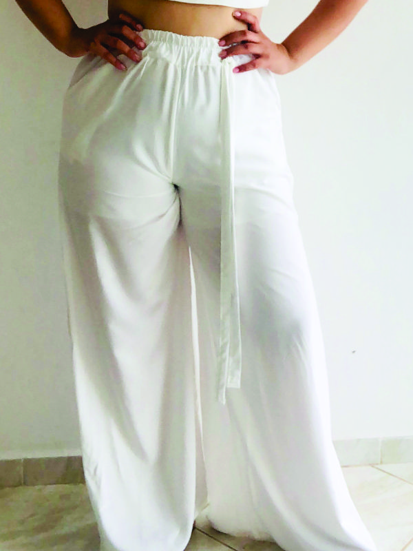 Calça Pantalona Off White
