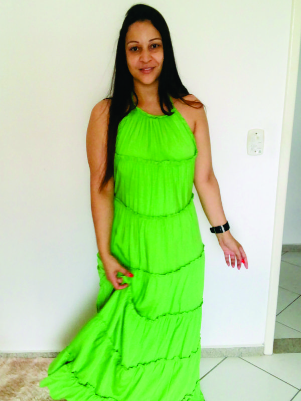 Vestido Longo Juliete Verde - Imagem 2