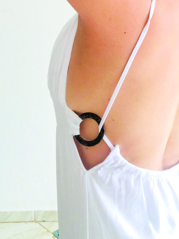 Vestido Longo de Alça Branco - Imagem 4